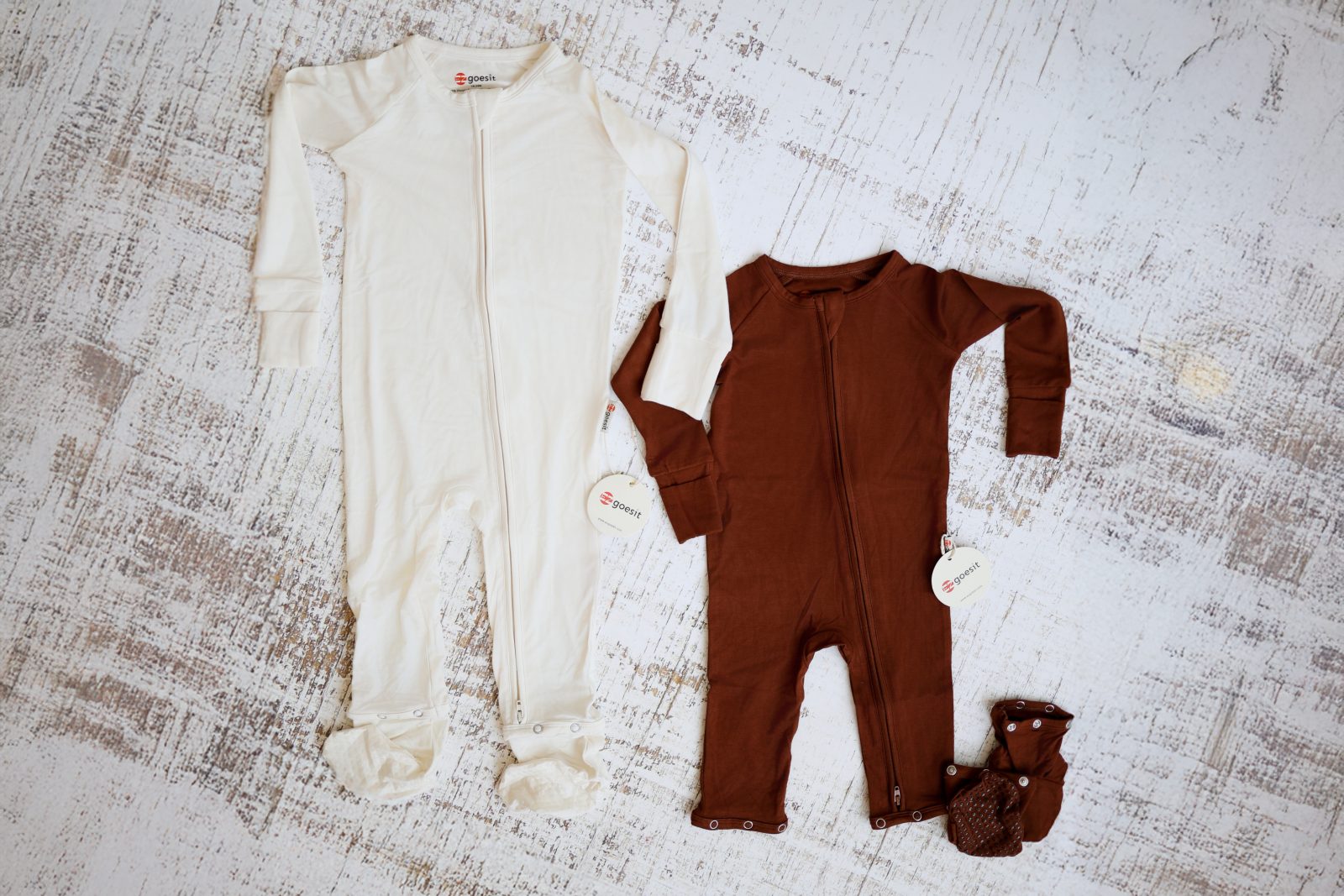 EZgoesit Grow-With-Me™ Bamboo Baby Sleeper & Romper - Detachable Feet, Sensitive Skin - Image 14
